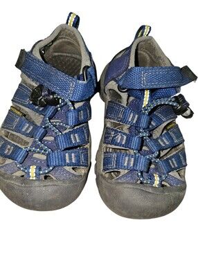 Keen Blue and Gray Kids Adventure Sandals